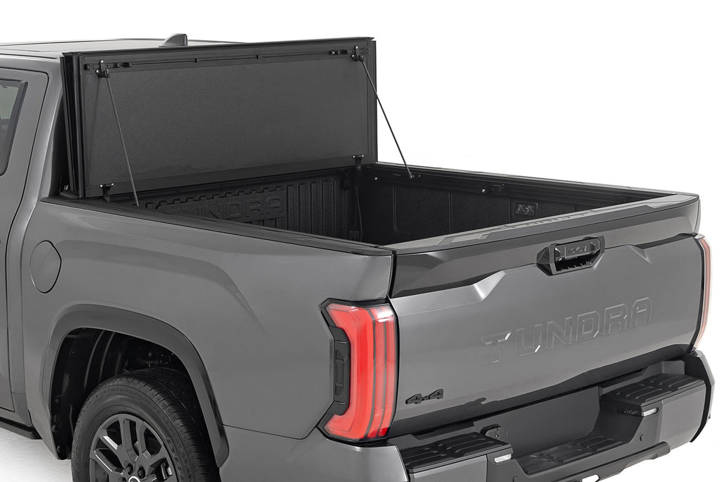 Hard Tri-Fold Flip Up Bed Cover 5'7" | Toyota Tundra 2WD/4WD (2022-2026)