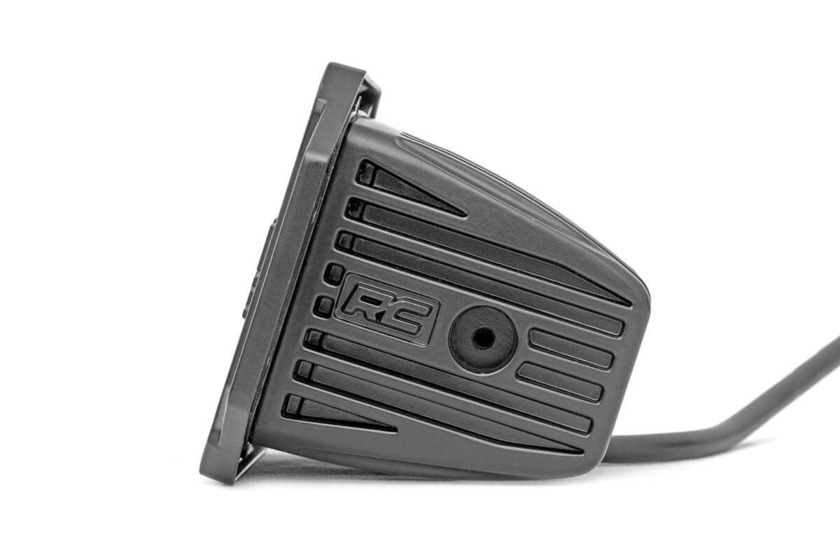 2 Inch Black Series LED Light Pods Spot | Square | Cool White DRL