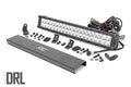 20 Inch Chrome Series LED Light Bar Dual Row | Cool White DRL