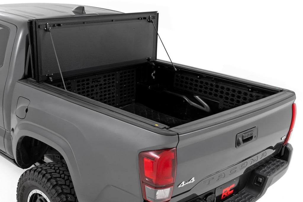 Hard Tri-Fold Flip Up Bed Cover Toyota Tacoma 2WD/4WD (16-23)