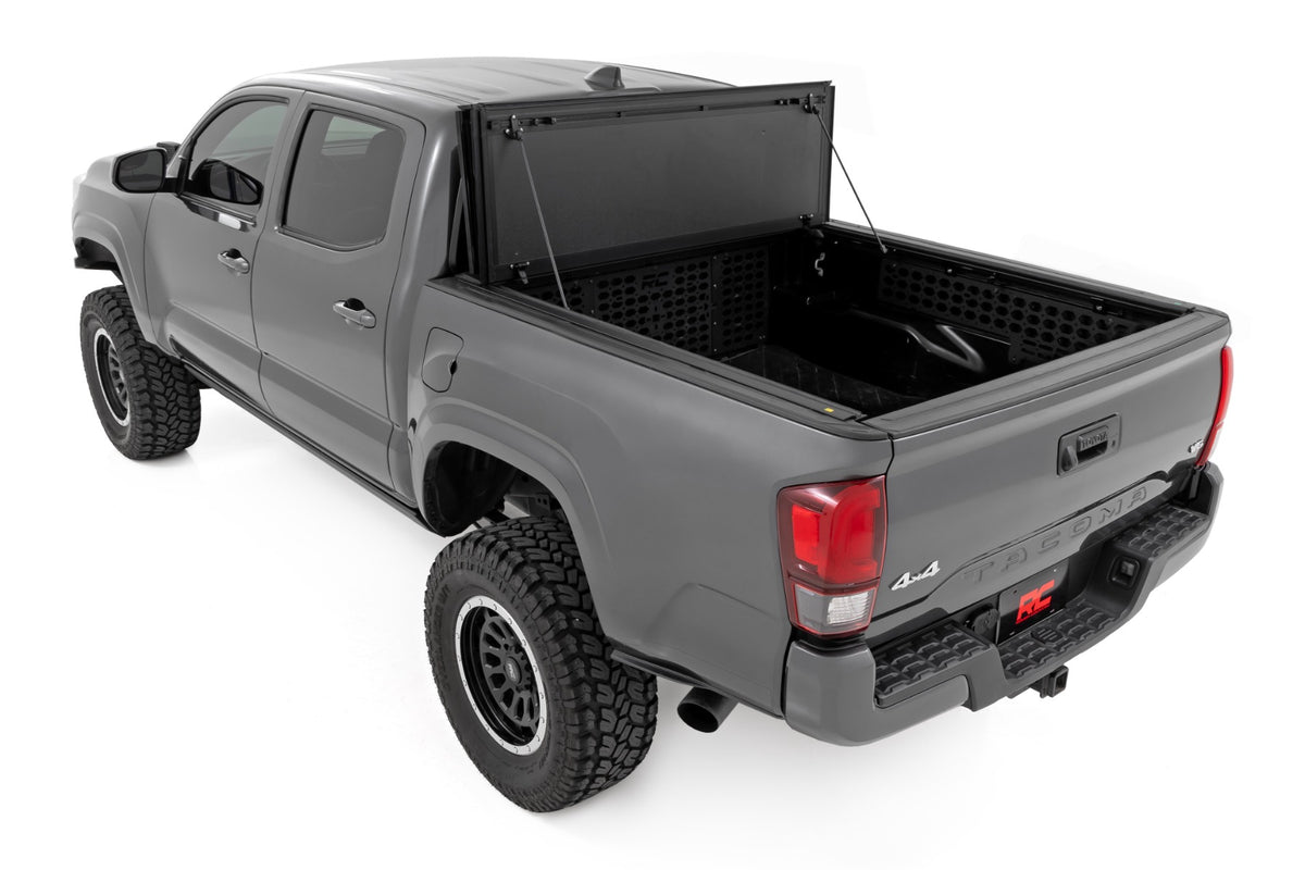 Hard Tri-Fold Flip Up Bed Cover Toyota Tacoma 2WD/4WD (16-23)