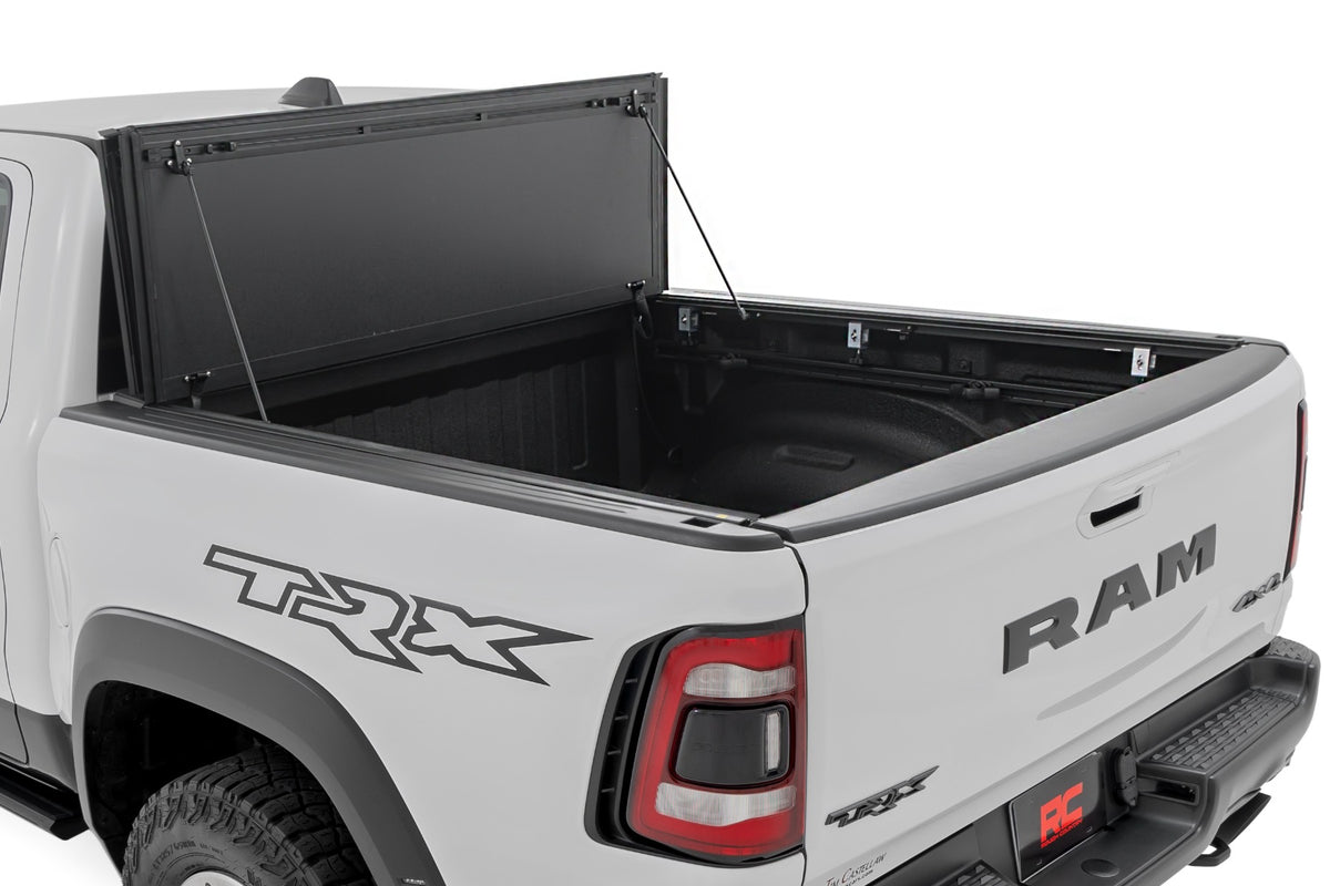 Hard Tri-Fold Flip Up Bed Cover Ram 1500 (19-26)/1500 TRX (21-24)