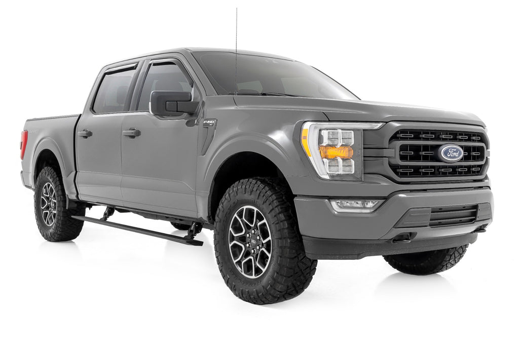 Power Running Boards Ford F-150/Lightning/F-250/F-350/Raptor (15-26)