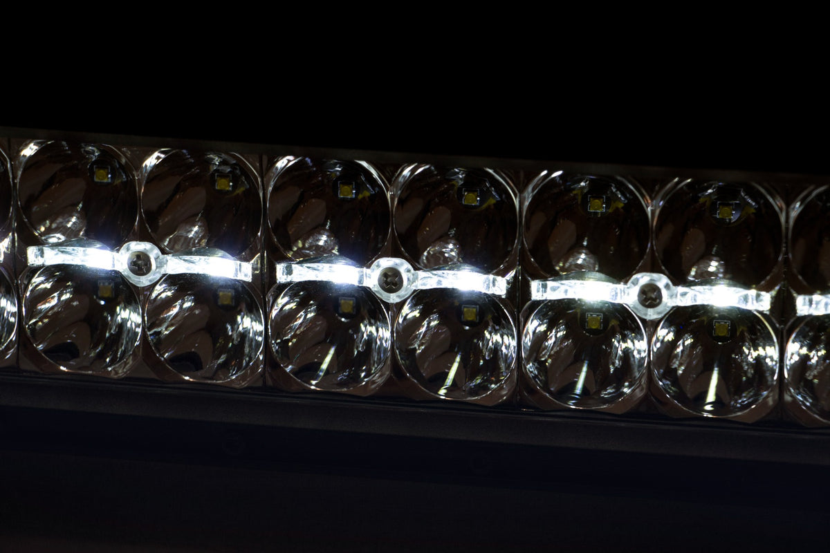 20 Inch Chrome Series LED Light Bar Dual Row | Cool White DRL