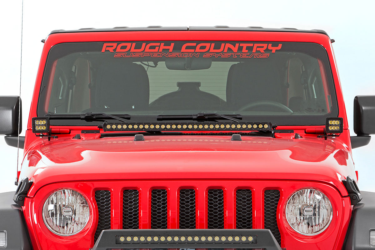 LED Ditch Light Kit Hinge Mount | Jeep Gladiator JT/Wrangler JL (18-26)