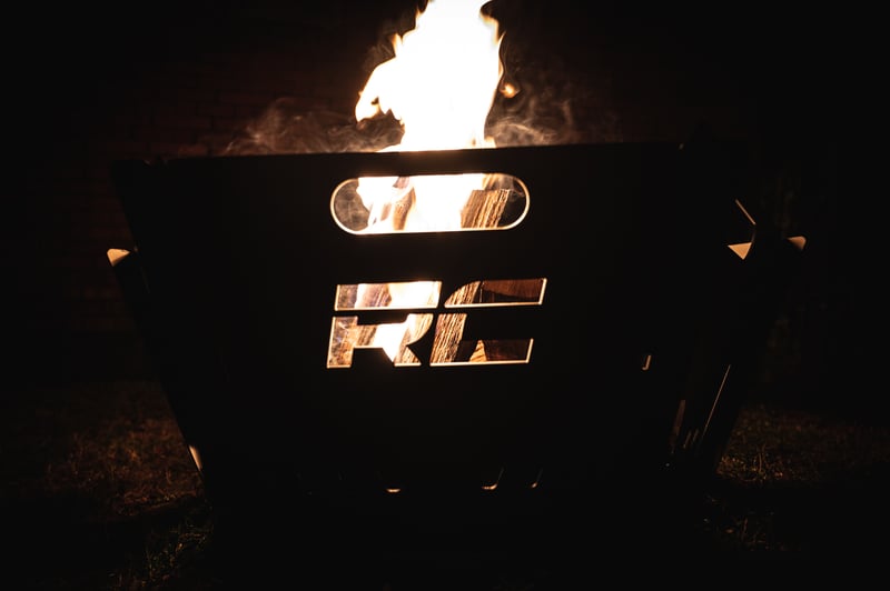 Overland Collapsible Fire Pit w/Carry Bag
