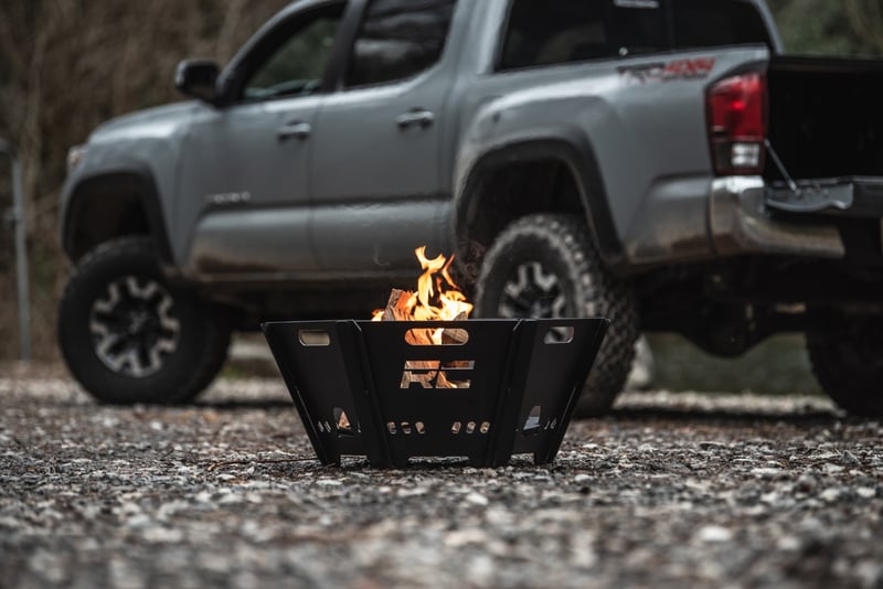 Overland Collapsible Fire Pit w/Carry Bag