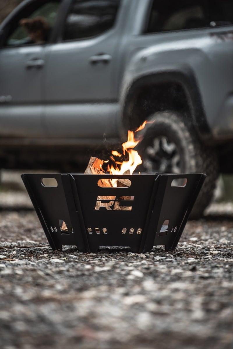 Overland Collapsible Fire Pit w/Carry Bag